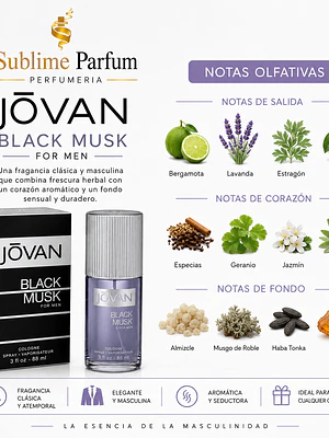 Colonia Jovan Musk Hombre Eau De Cologne 88 Ml Floral Amaderado