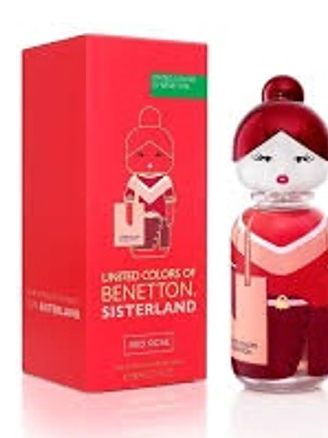 Benetton Sisterland Red Rose Woman Edt 80ml 4