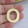 MAXI LETRAS 27MM LISAS ORO