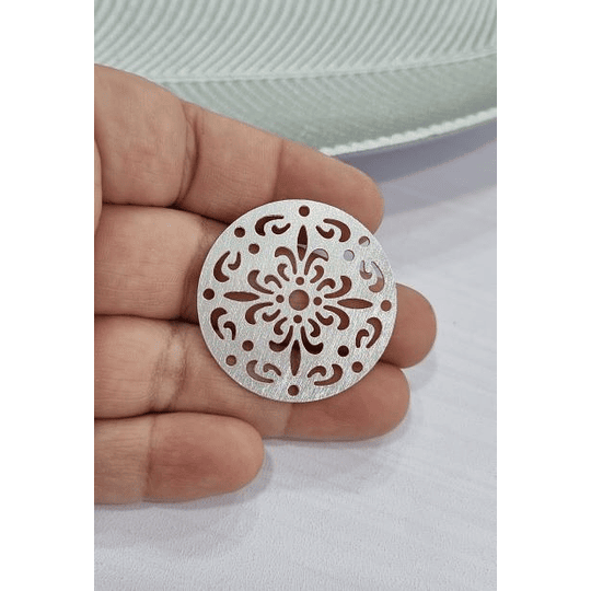 MANDALA 35MM PLATA