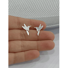 AROS COLIBRI SATINADOS PLATA