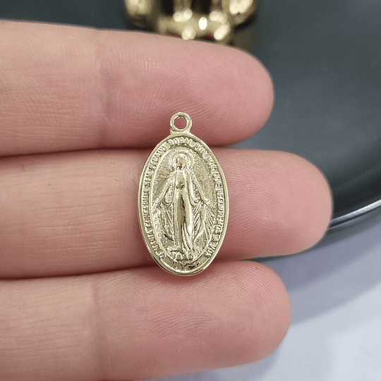 VIRGEN DE LOS RAYOS 20MM ORO 