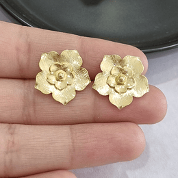 AROS ROSA 20MM ORO 