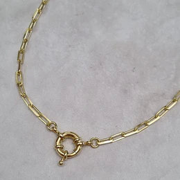 CADENA CARTIER 7*4MM, 45CM ORO