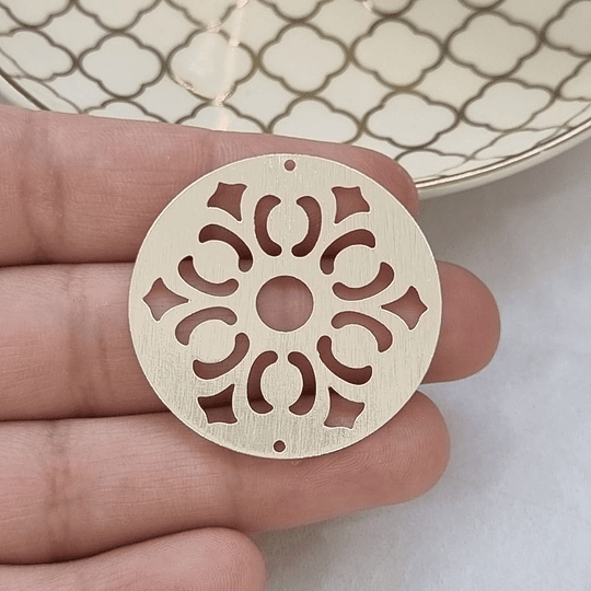 MANDALA 35MM PLATA