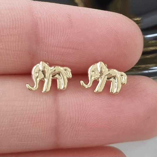 AROS MINI ELEFANTE ORO