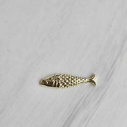 COLGANTE MINI PEZ 20MM ORO