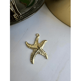 COLGANTE ESTRELLA DE MAR 35MM ORO