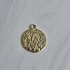 COLGANTE SAN BENITO 17MM REVERSIBLE ORO