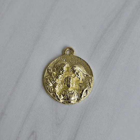 MEDALLA SAGRADA FAMILIA ORO