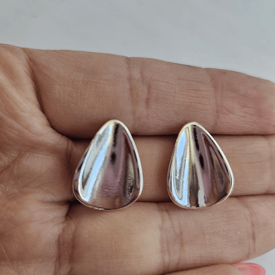 BASE AROS GOTA HUNDIDA PLATA