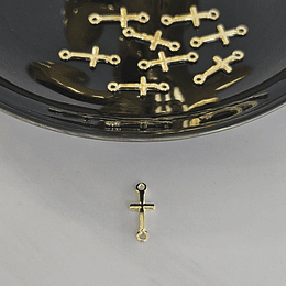 CONECTOR MINI CRUZ ENCH.ORO