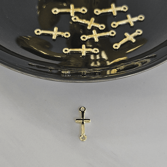 CONECTOR MINI CRUZ ENCH.ORO