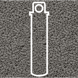 MIYUKI 11/0 DELICA OPAQUE GREY 10GRS 