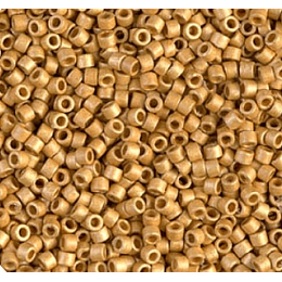 MIYUKI 11/0 DELICA GALVANIZED GOLD DURACOAT 10GRS