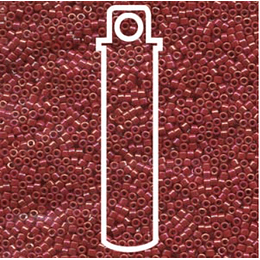 MIYUKI 11/0 DELICA OPAQUE RED AB 10GRS