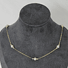 COLLAR PERLAS 45CM ENCH.ORO
