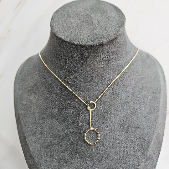 COLLAR CIRCULAR AJUSTABLE ENCH.ORO