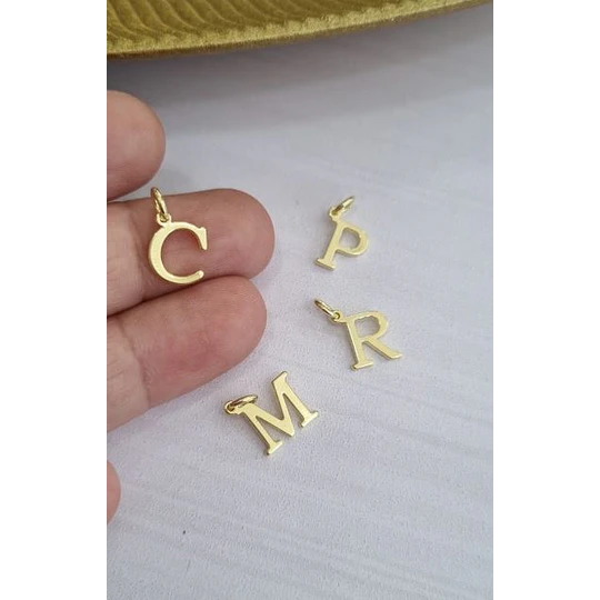 PULSERA CORDÓN INICIAL MORADO CENIZA BAÑO ORO 