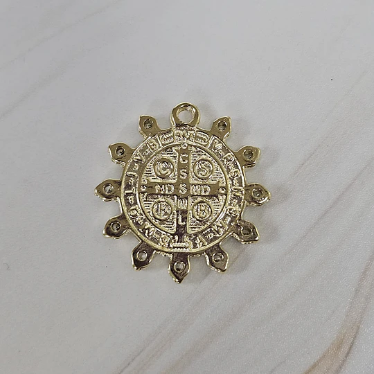 COLGANTE SAN BENITO CIRCÓN ENCH.ORO