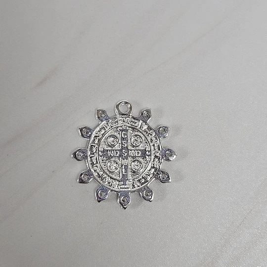 COLGANTE SAN BENITO CIRCÓN ENCH.PLATA