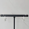 ARGOLLAS CLICK BOTE 13MM CIRCÓN ENCH.PLATA