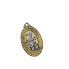 COLGANTE MAXI VIRGEN DE LOS RAYOS E. DE ORO Y E.DE PLATA ENVEJECIDA 35MM