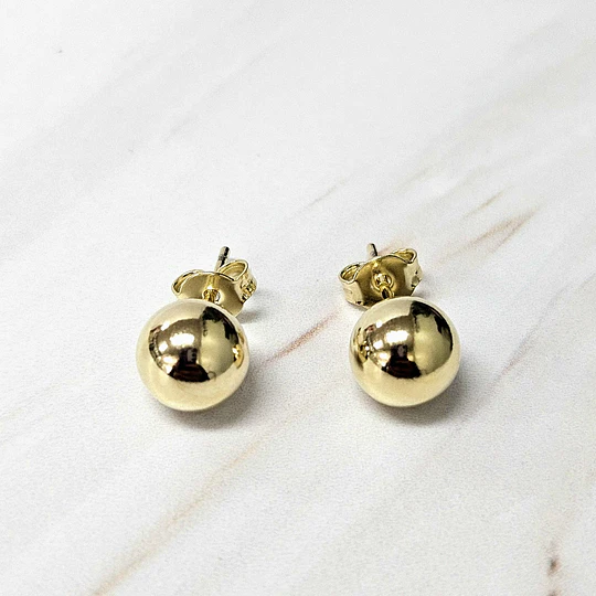 AROS BOLITA 6MM ENCH.ORO