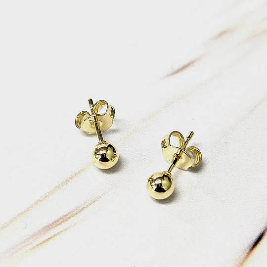 AROS BOLITA 3MM ENCH.ORO