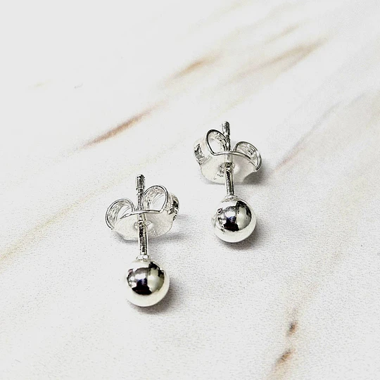 AROS BOLITA 3MM ENCH.PLATA