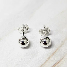 AROS BOLITA 4MM ENCH.PLATA