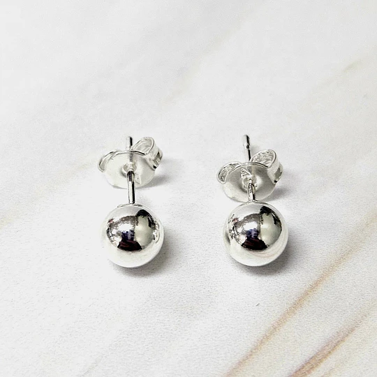 AROS BOLITA 4MM ENCH.PLATA