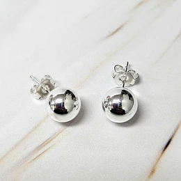 AROS BOLITA 6MM ENCH.PLATA