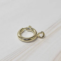 BROCHE CIRCULAR 11MM ENCH.ORO