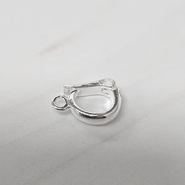 GANCHO PARA COLGANTES 10MM ENCH.PLATA