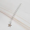 ALARGUE 5CM ESTRELLA ENCH.PLATA