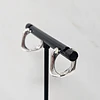 ARGOLLAS CLICK CUADRADAS 15MM ENCH.PLATA