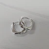 ARGOLLAS CLICK CUADRADAS 15MM ENCH.PLATA