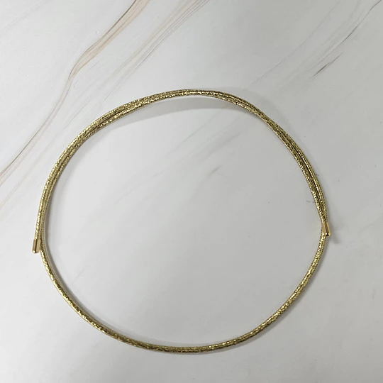 COLLAR/PULSERA IMAN GOLD BAÑO 