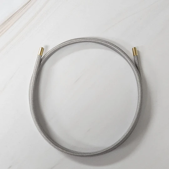 COLLAR/PULSERA IMAN GRIS BAÑO 