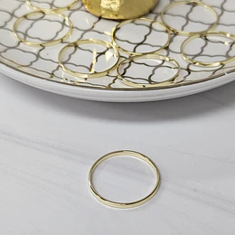 ARGOLLA CERRADA 18MM GRAMO ENCH.ORO