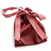 BOLSA TERCIOPELO MALVA  UNIDAD 