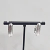 ARGOLLAS PLANAS LIJADAS CUADRADAS 23MM ENCH.PLATA