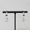 AROS SEMI ARGOLLA PERLA 26MM ENCH.PLATA