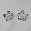AROS HAWAIANA PERLAS 27MM ENCH.PLATA
