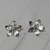 AROS HAWAIANA PERLAS 27MM ENCH.PLATA