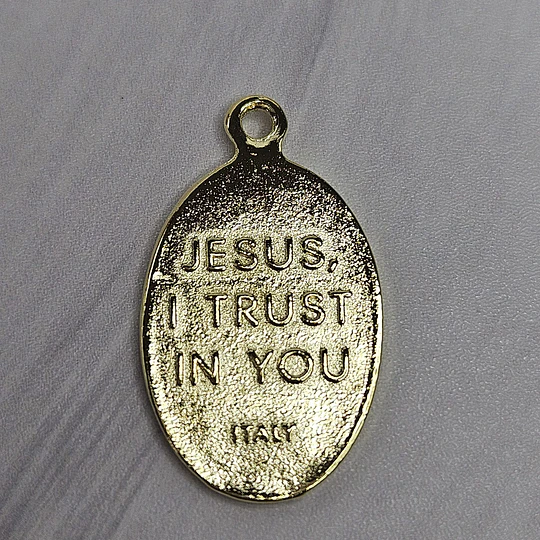 COLGANTE JESÚS 25MM ENCH.ORO