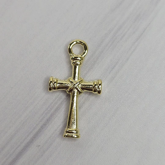 COLGANTE CRUZ PATRON AMARRAS 20MM ENCH.ORO