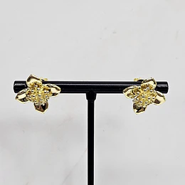 AROS FLOR DE CIRUELO 18MM ENCH.ORO
