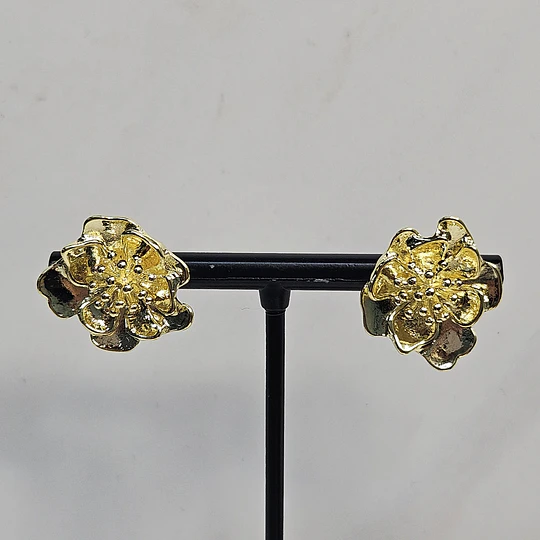 AROS FLOR CAPUCHINA 20MM ENCH.ORO
